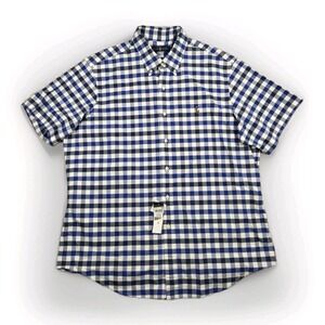 New Ralph Lauren Shirt Mens XL Plaid Check‎ Shirt Sleeve Multicolor Button Up